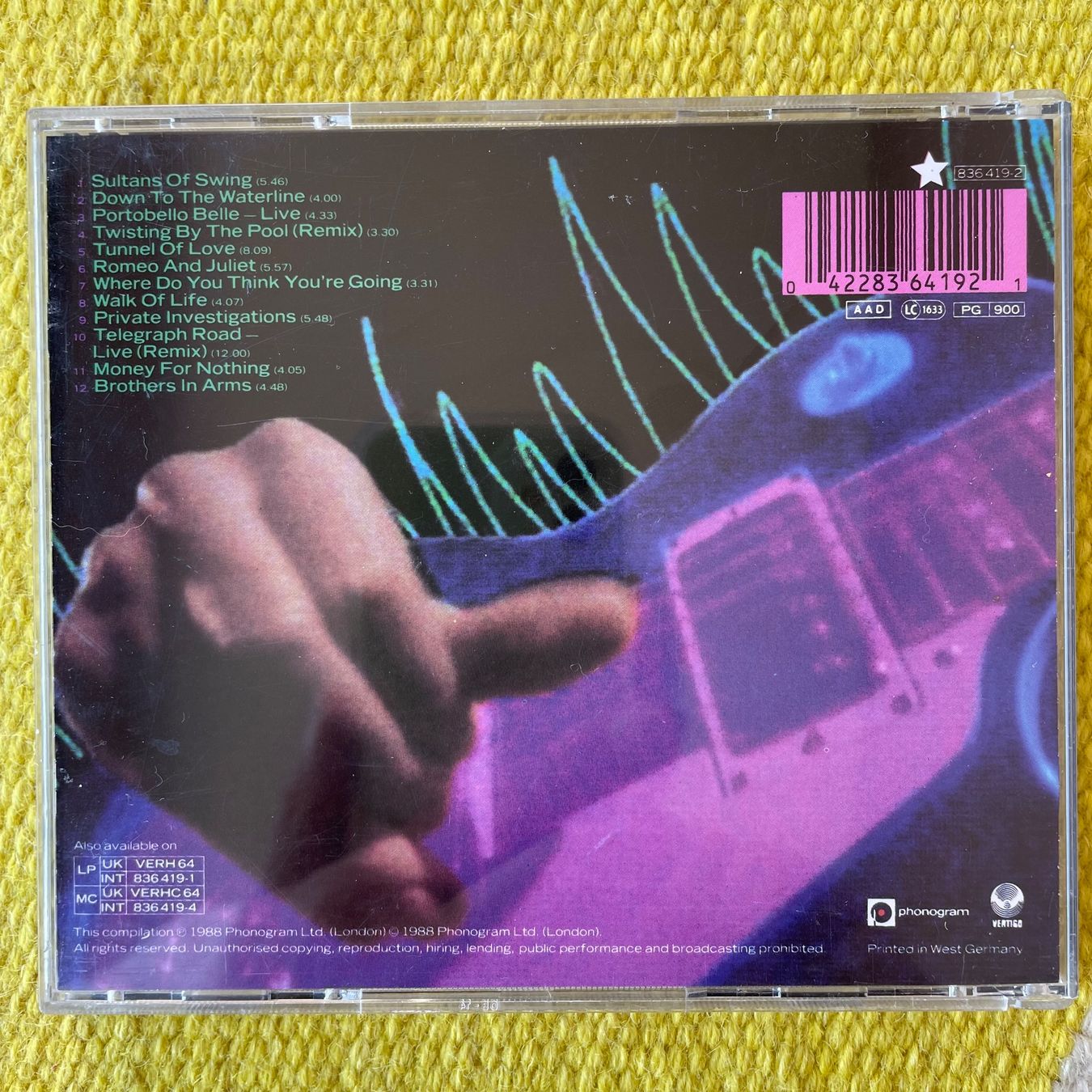 CD: DIRE STRAITS-MONEY FOR NOTHING – Usato da Rorschacherberg venduto da CD-Roli 1