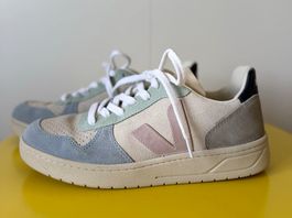 Veja V-10 - Sneaker low multicolor/natural/babe, wie neu