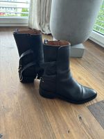 Stiefeletten schwarz Leder Grösse 41 Vanessa Bruno