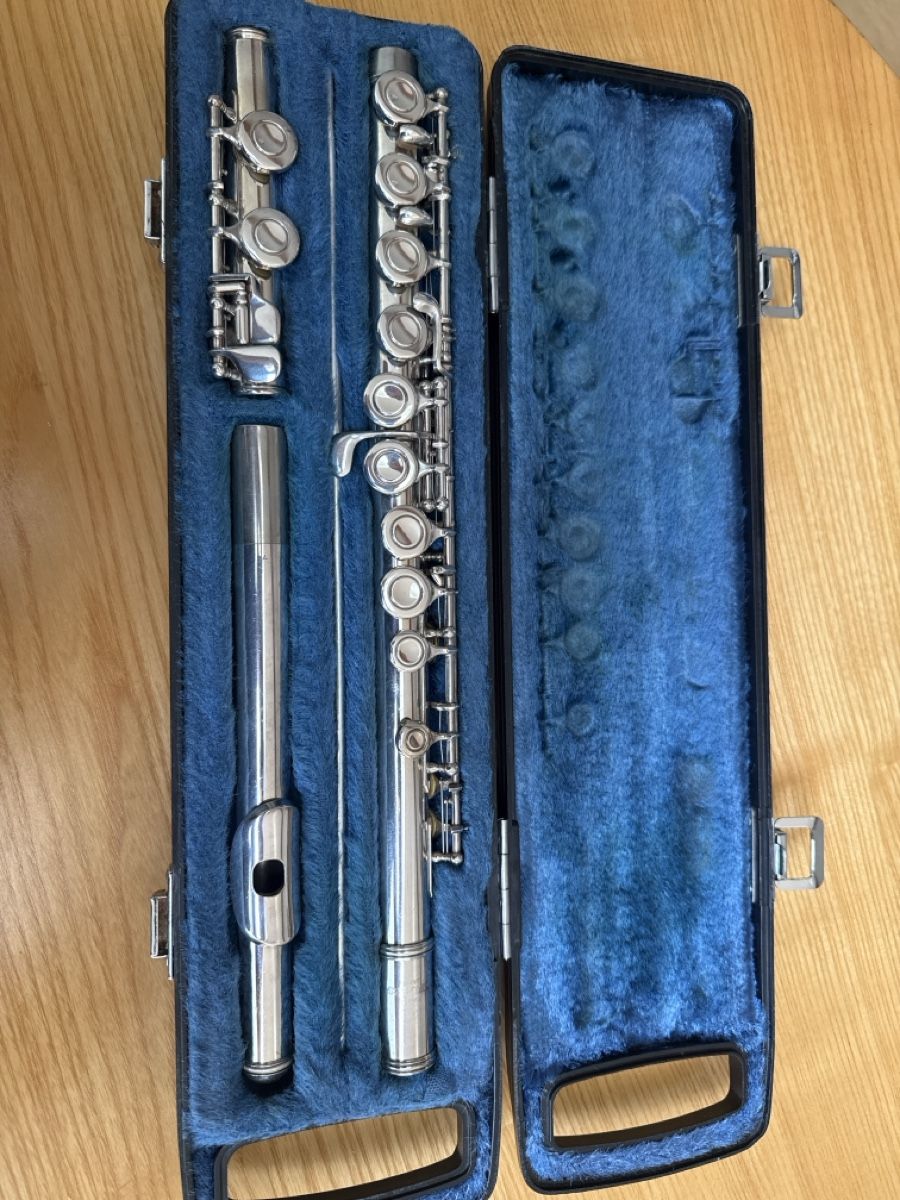 Yamaha Strumenti musicali: Flûte traversière Yamaha argentée YFL-22S – Usato da Corcelles NE venduto da str_d96m
