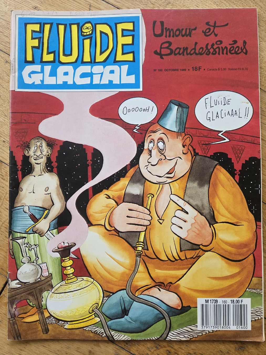 Comics: Fluide Glacial No. 160 - Octobre 1989 – Gebraucht aus Territet von Cenh