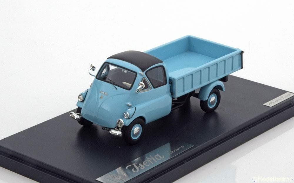BMW Modellini d'auto: BMW ISETTA PICK UP 1957 BLAU 1:43 MATRIX – Nuovo e nell'imballaggio originale da Suhr venduto da Moebelsiralfred