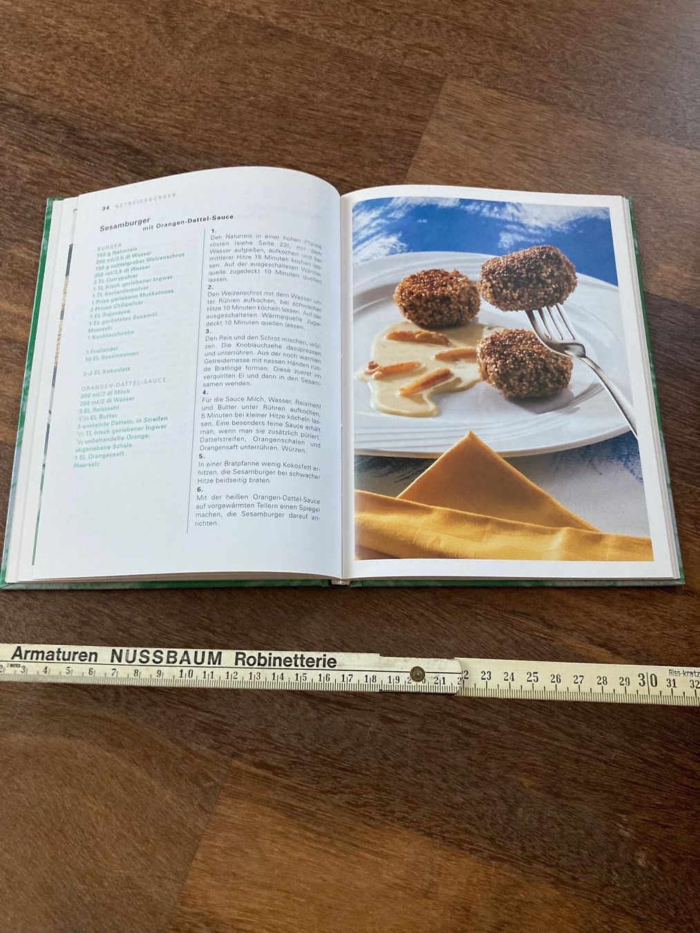 Libri: Buch: Natur Burger vegetarisch – Usato da Pfäffikon ZH venduto da GZHDZV 2
