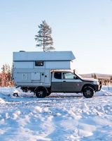 Mitsubishi L200 4x4 Fernreise-Camper mit Hubkabine