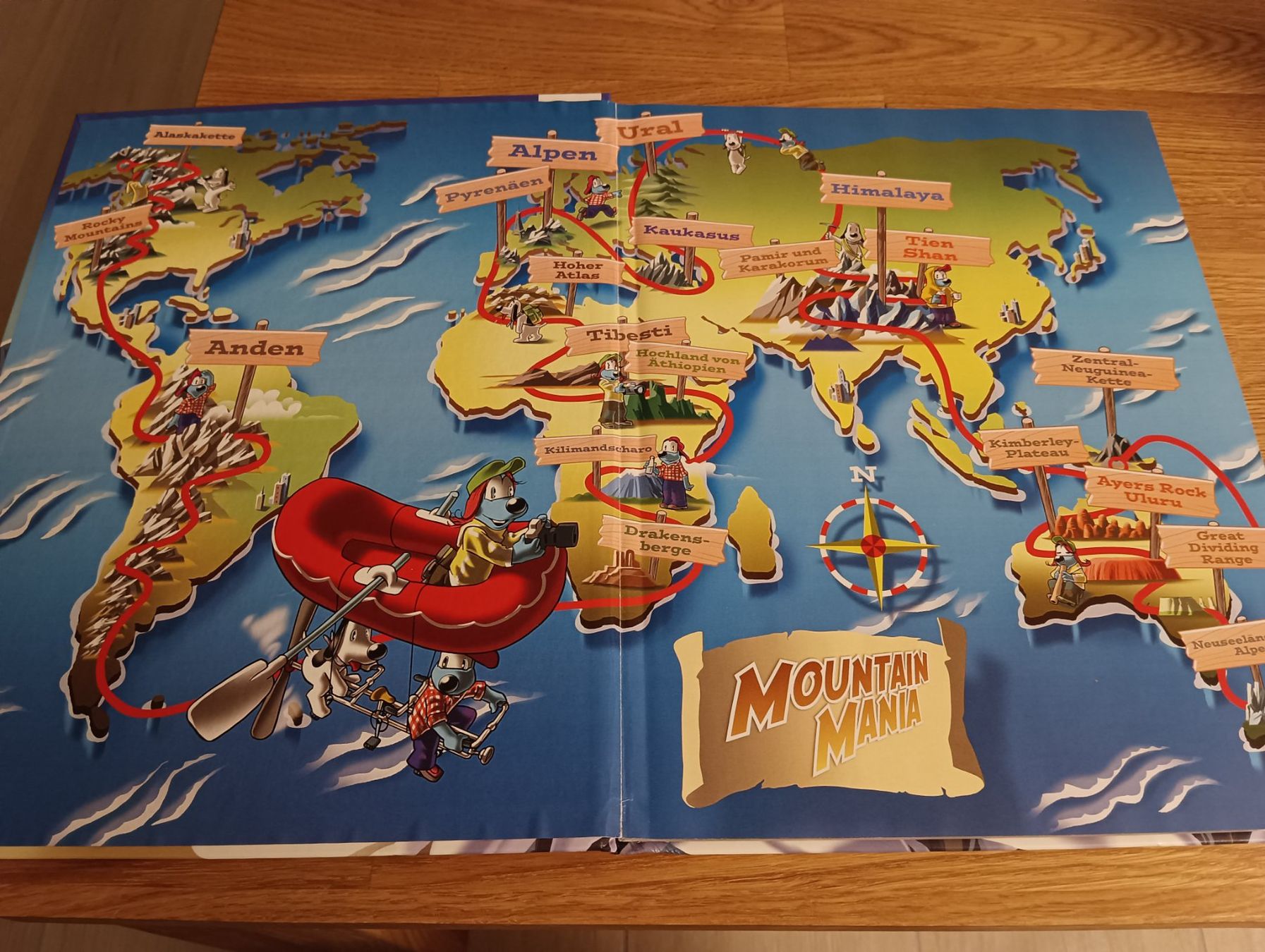 WWF Albums: Buch Mountain Mania – D'occasion à Schöfflisdorf par kin_2dp9 1