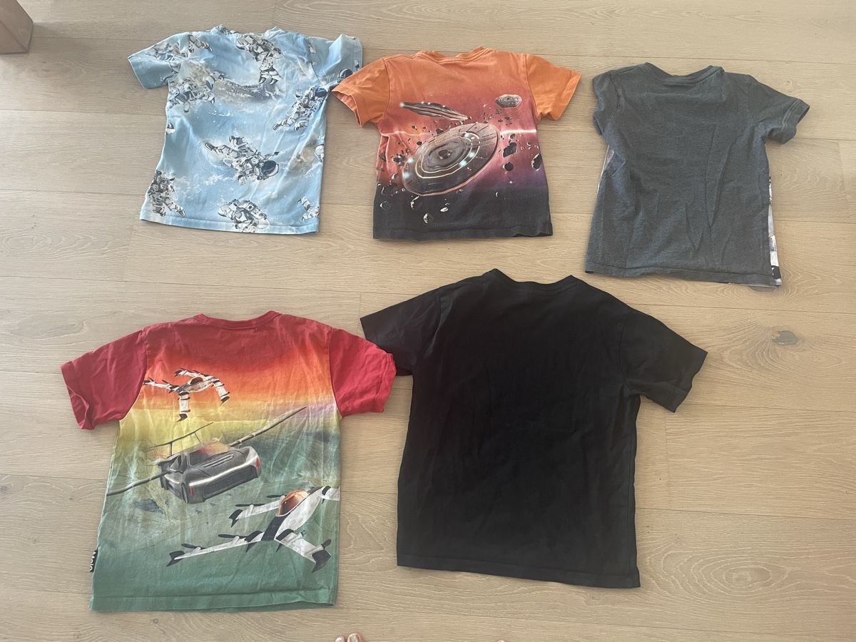 Molo Lotti & Set di vestiti: 5x Molo T-Shirts Grösse 128 – Usato da Bülach venduto da Simka83 4