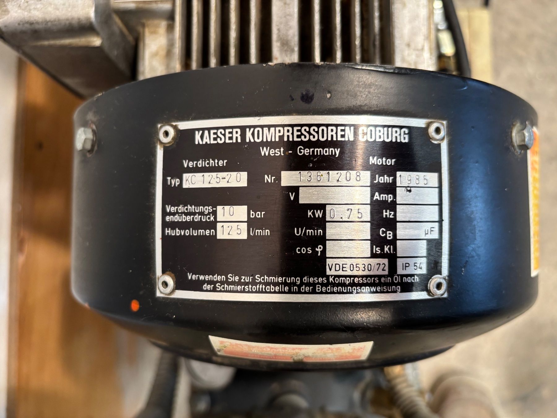 Kaeser Kompressoren: KAESER Kompressor auf Rollen, Druckluft, Luftkompressor – Defekt aus Winterthur von ReUse_Baumarkt 4