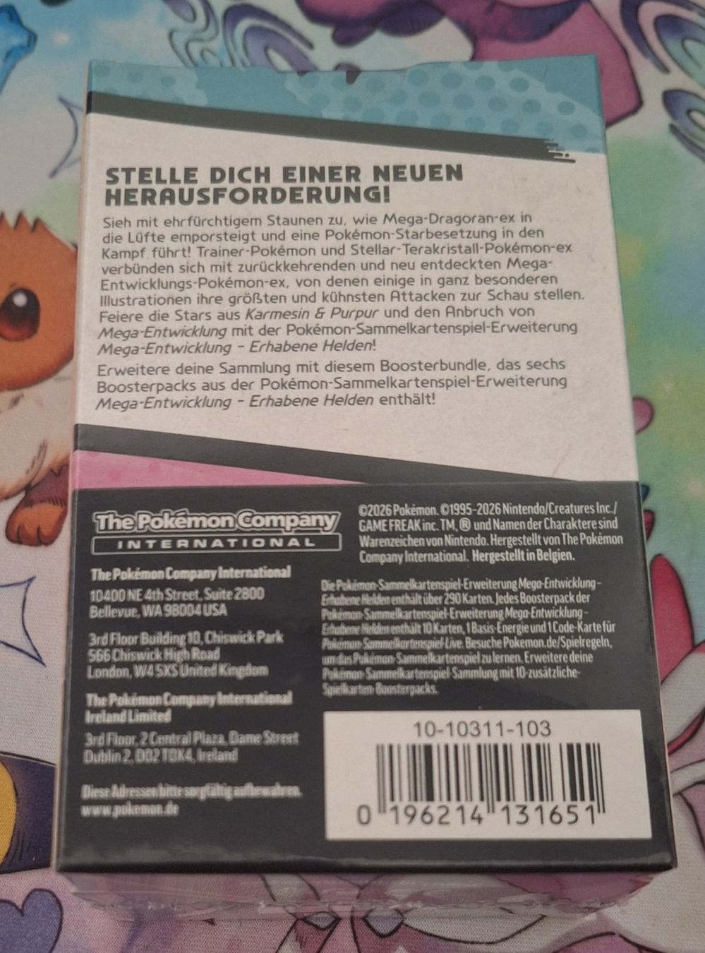 Pokémon Carte collezionabili: Erhabene Helden Booster Bundle - Ascended Heroes - DE – Nuovo (secondo la descrizione) da Naters venduto da poketrade11 3