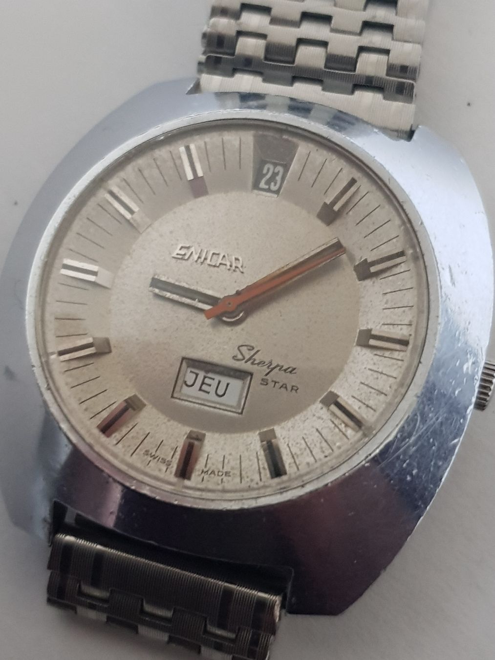 Enicar Orologi: Enicar Sherpa Star – Difettoso da Genève venduto da BKYB 4