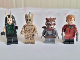 Marvel 4 Figurines Lego Les Gardiens de la Galaxie