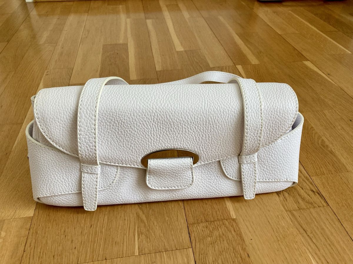 Maison Mollerus Borse da donna: Mollerus Handtasche weiss – Nuovo (secondo la descrizione) da Küsnacht ZH venduto da nemonero68
