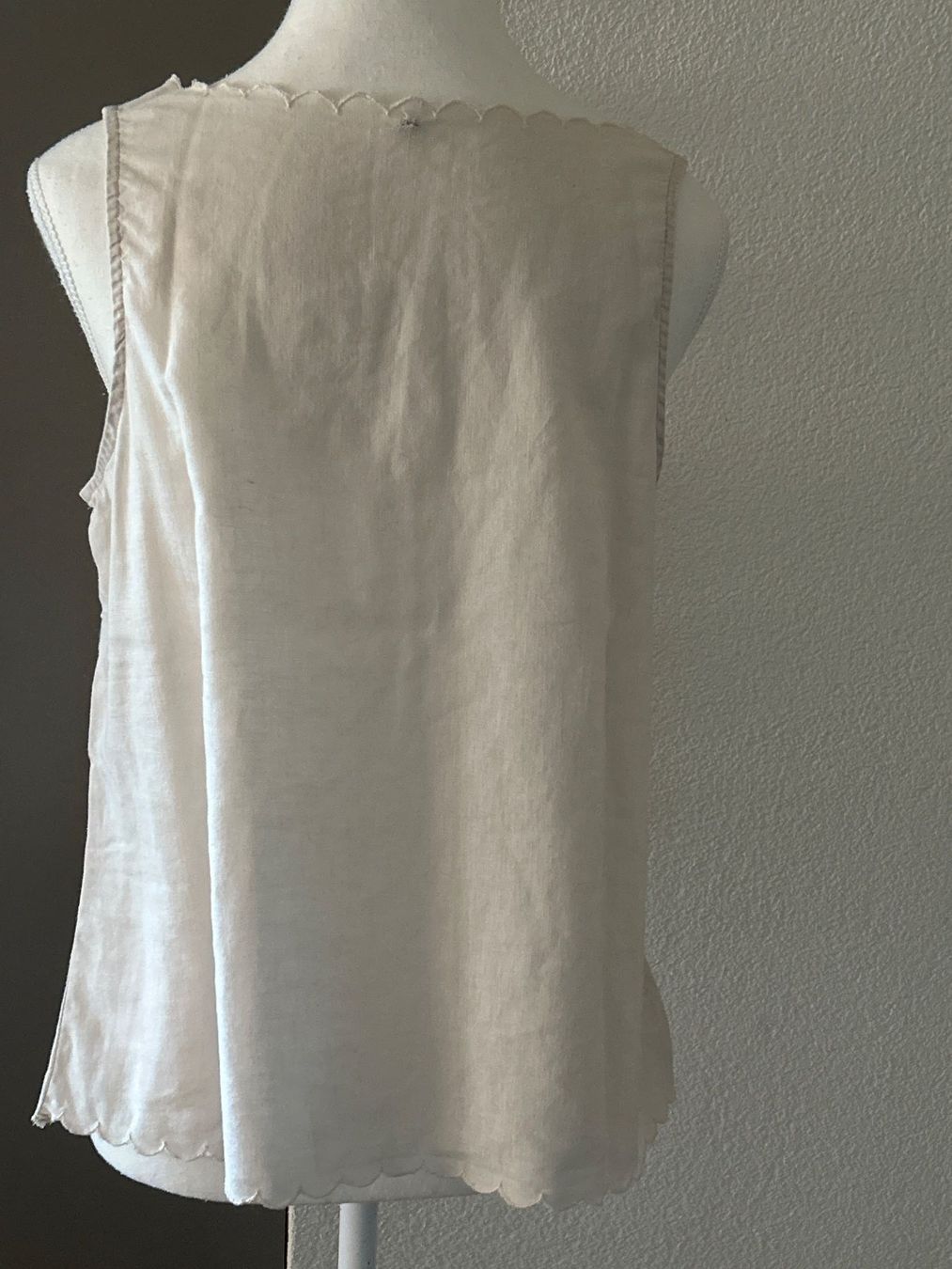T-Shirts: Ärmelloses Shirt Damen beige – Gebraucht aus Brunnen von Nala2929 6