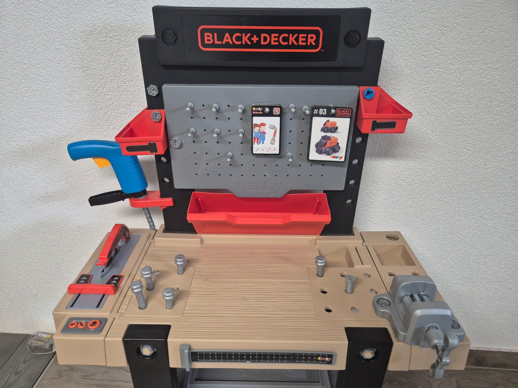 Werkbänke: Atelier Black+Decker Smoby - Jeu d'imitation, complet! – Gebraucht aus Alle von Fanny8952 1