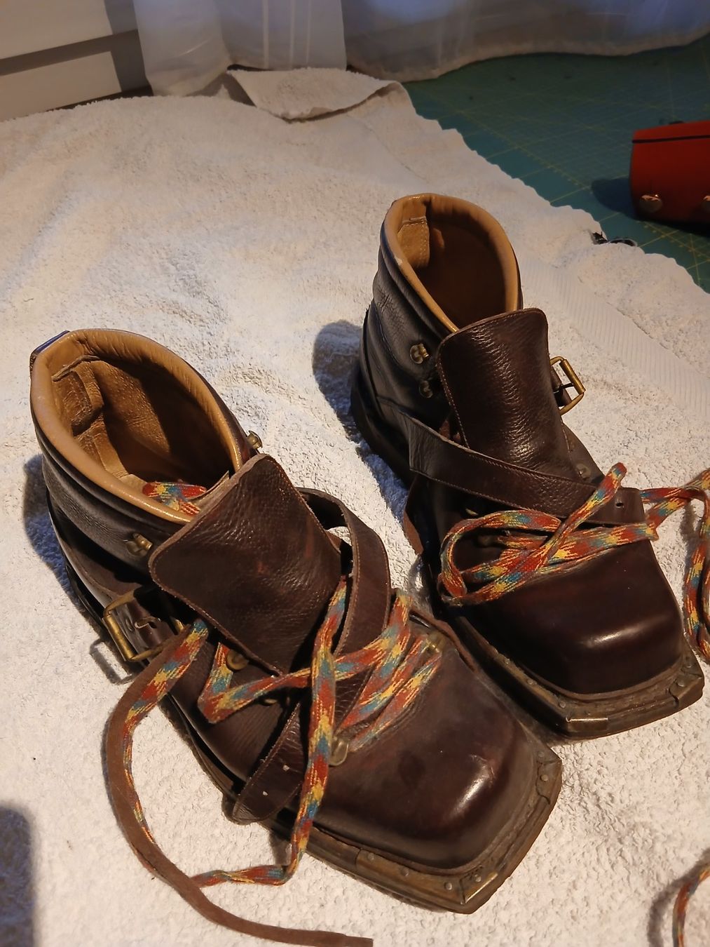 Scarpe da uomo: Lederwanderschuhe Belle Epoque Steampunk Larp – Usato da Eschenbach LU venduto da pat_d6ql 1