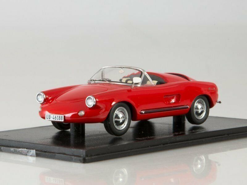 Modellini d'auto: Enzmann 506 Cabriolet 1956-1968 rot       1:43 von NEO Scale – Nuovo e nell'imballaggio originale da Gerlafingen venduto da espero88 1