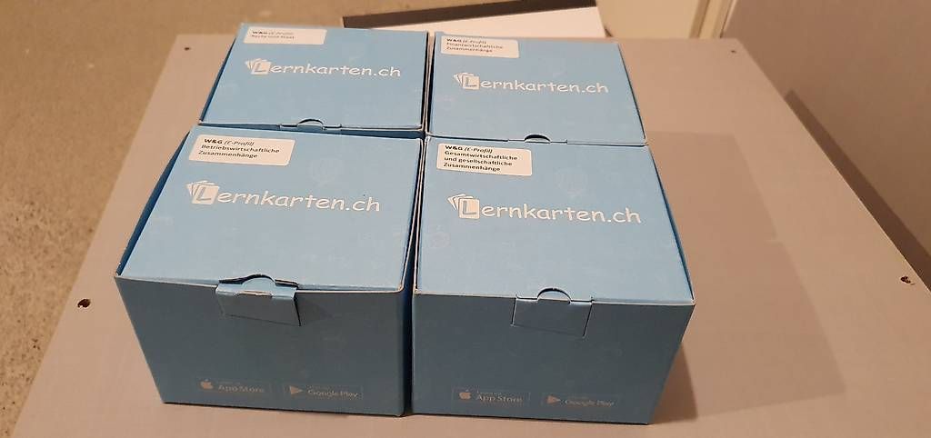 Sonstiger Schulbedarf: Lernkarten Wirtschaft und Gesellschaft – Gebraucht aus Rupperswil von pir_6kfb 1