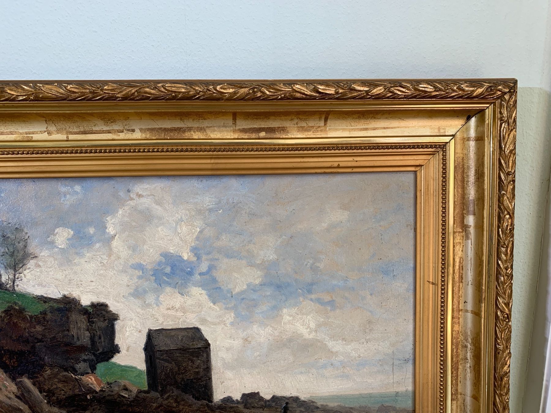 Gemälde: Gustave Eugène Castan Orig. Gemälde 19. Jh. – Gebraucht aus Solothurn von milliondreams2012 5