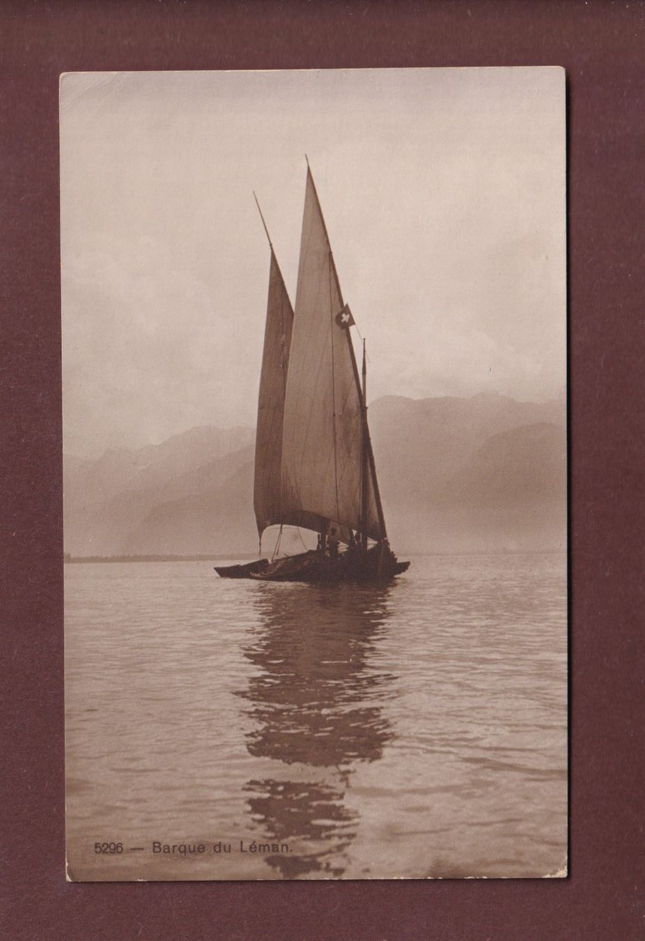 Cartes postales: BARQUE DU LEMAN – D'occasion à Pully par nicecards-shop