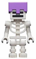 LEGO Minecraft min065 Skeleton, Minecraft - Medium Lavender