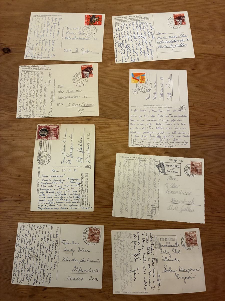 Cartoline postali: 8 gelaufene Karten – Usato da Urnäsch venduto da schneewittli. 1