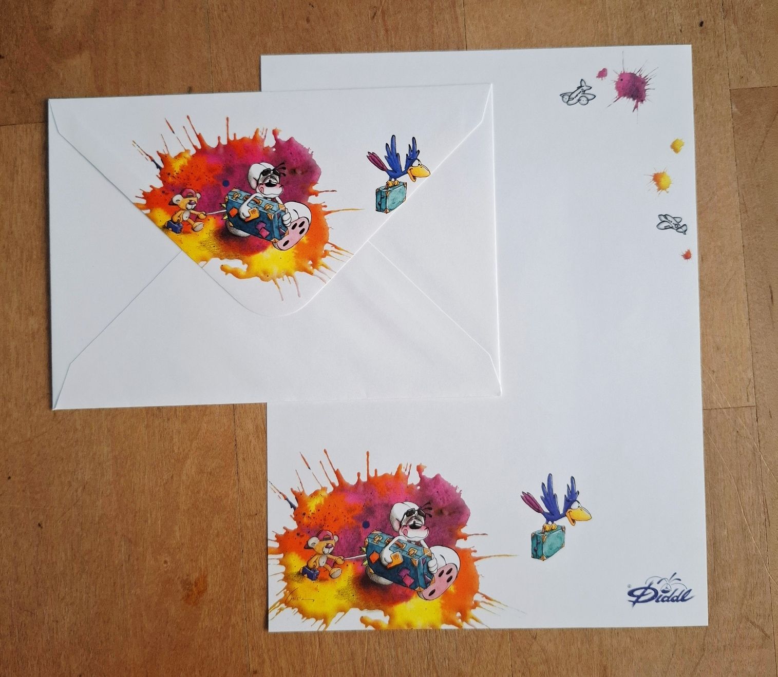 Papiere: Altes Diddl Briefpapier Nr. 42 – Neu (gemäss Beschreibung) aus Wangs von Soda_95