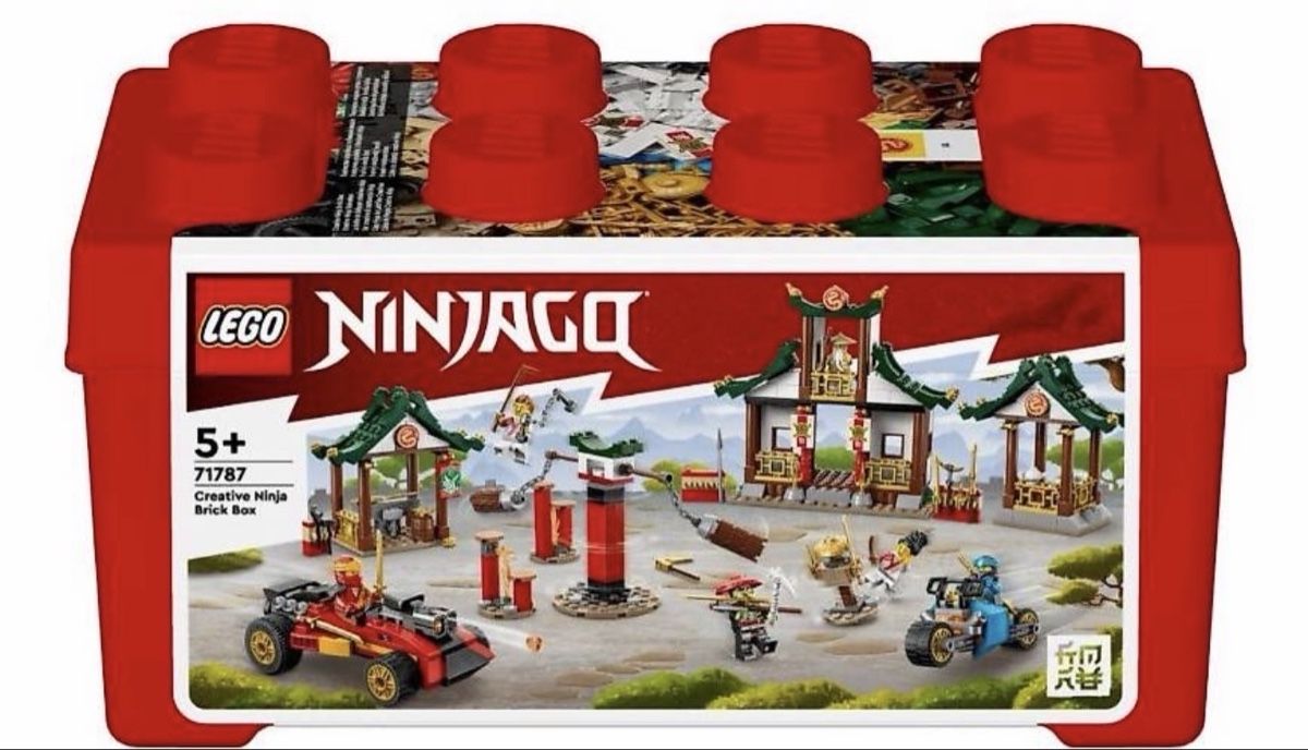 Lego Giocattoli: LEGO Ninjago Creative Ninja Brick Box 71787 – Usato da Oensingen venduto da Widder2010r