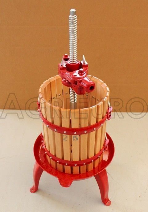 Küchengeräte: Handbetriebene Weinpresse 25cm 20 L – Neu und originalverpackt aus Bottighofen von zaap 2