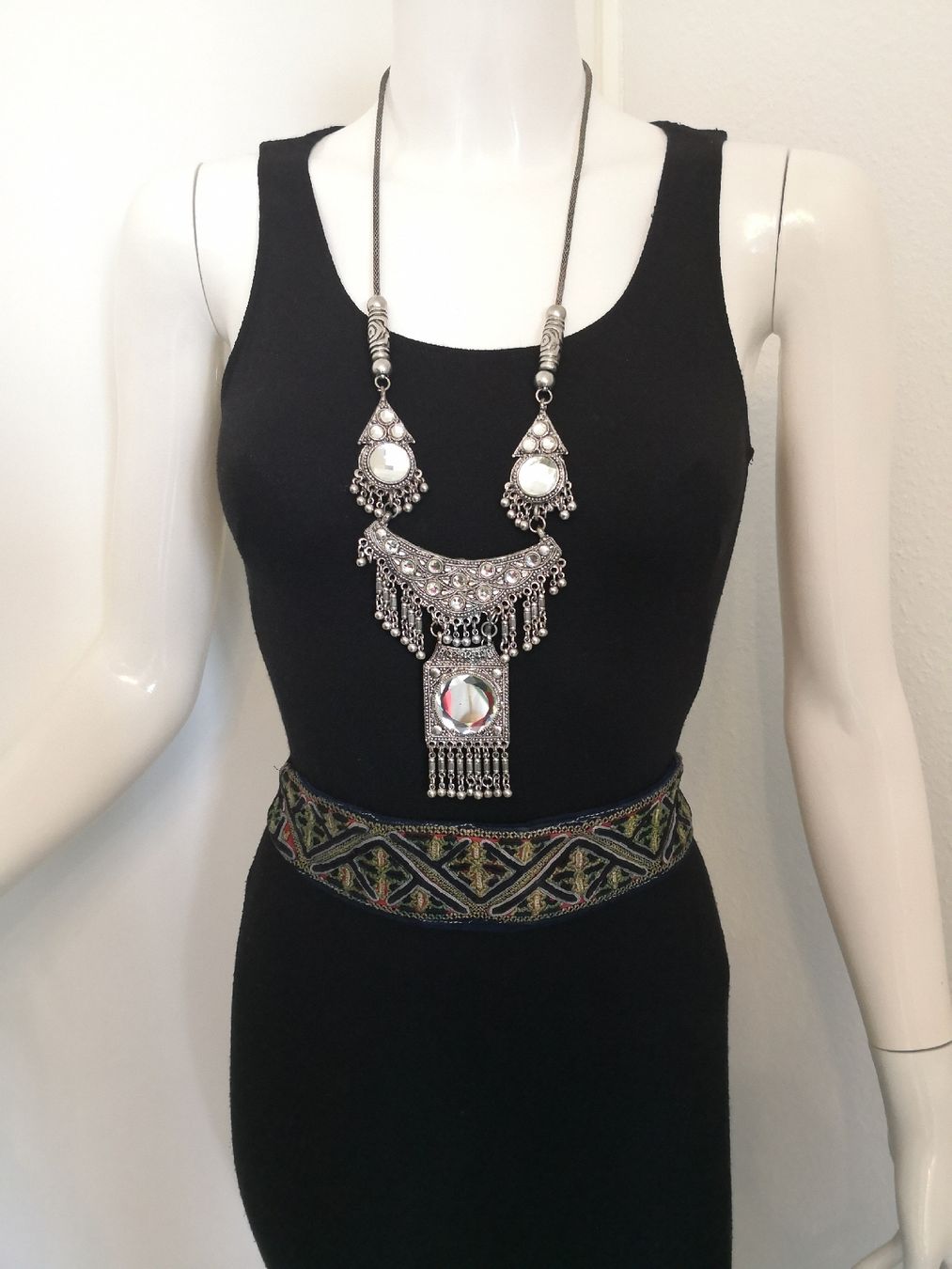 Colliers: 🤩BOHO-CHIC ETHNO HALSKETTE MIT STRASS & PENDELN – Neuf (Voir description) à Olten par Naja-Twins-Twins 7