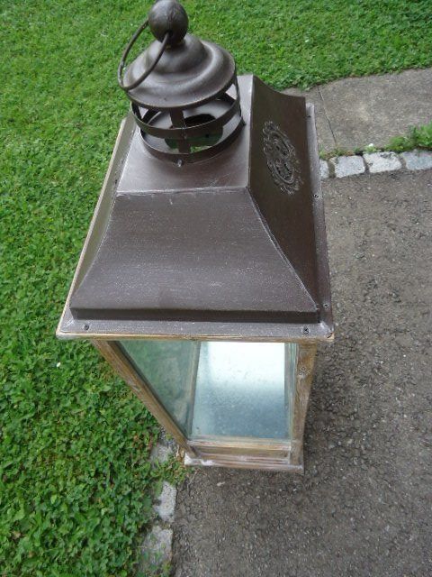 Lanterne: Grosse Laterne H-85cm B-33,5cm T-26cm – Nuovo (secondo la descrizione) da Zürich venduto da liquidation-cobra 1