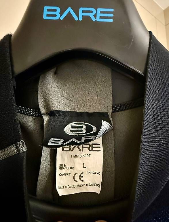 Mute per immersioni: Neoprenanzug Bare Sport, 1mm – Usato da Domat Ems venduto da Airsnake 1