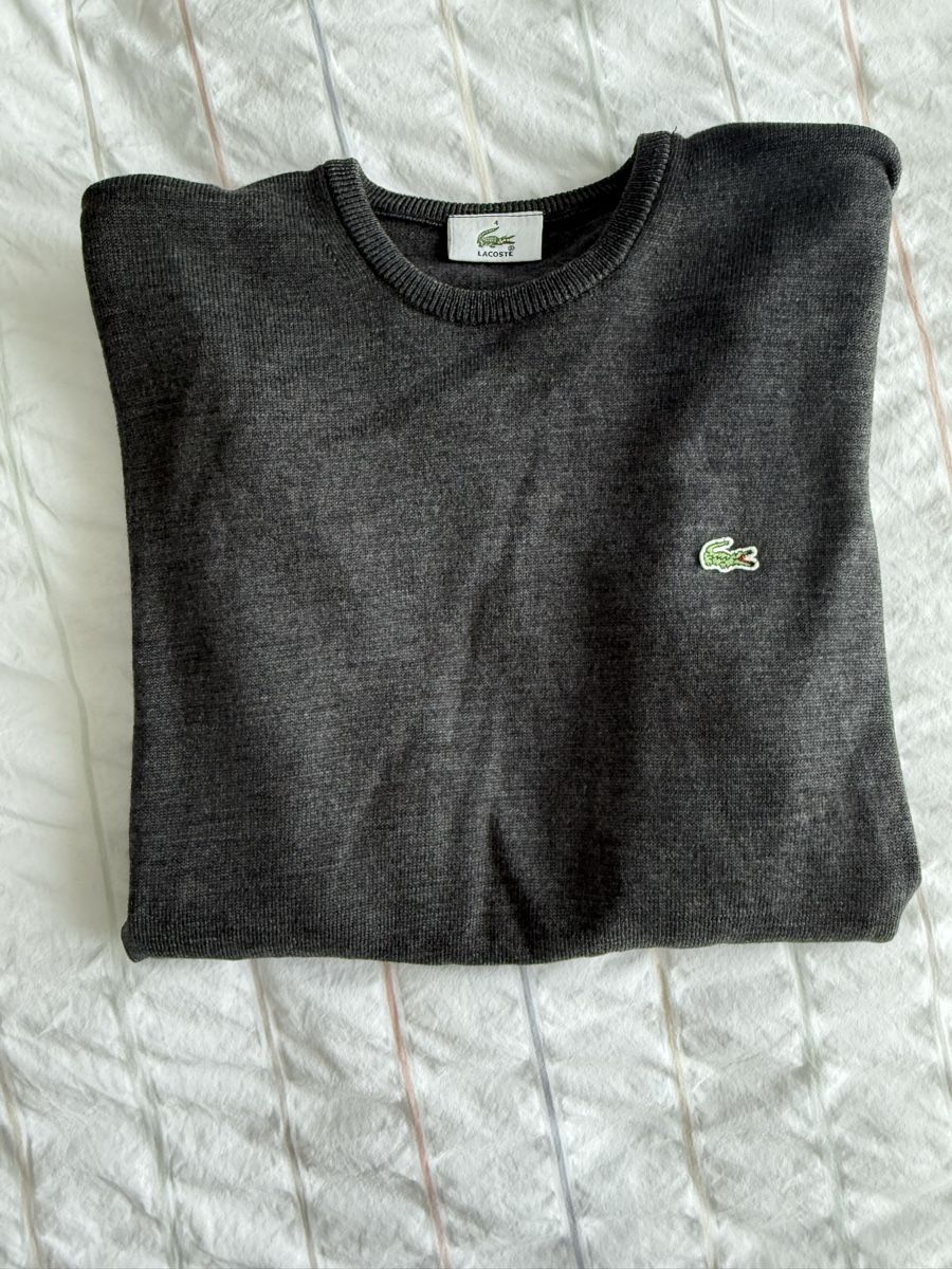 Lacoste Maglioni & Felpe: Lacoste Pullover, Gr. 4/M, Anthrazit – Usato da Zollikon venduto da snowflake10- 2