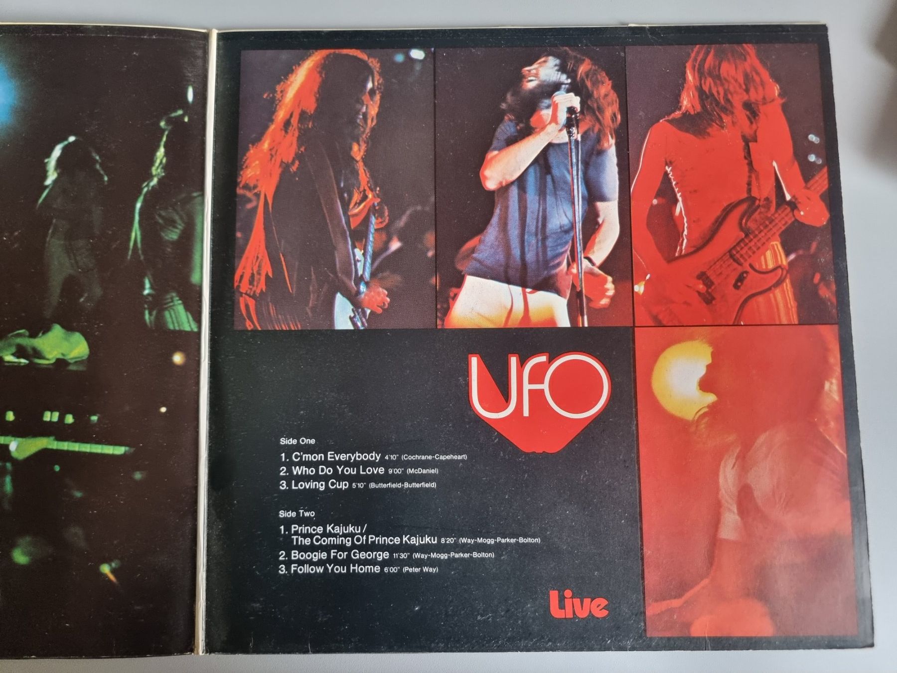 Dischi in vinile: LP UFO - Live,  Decca 1972 – Usato da Schaffhausen venduto da Kellerrassel 3
