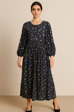 Maxikleid mit Blumenmuster von H&M