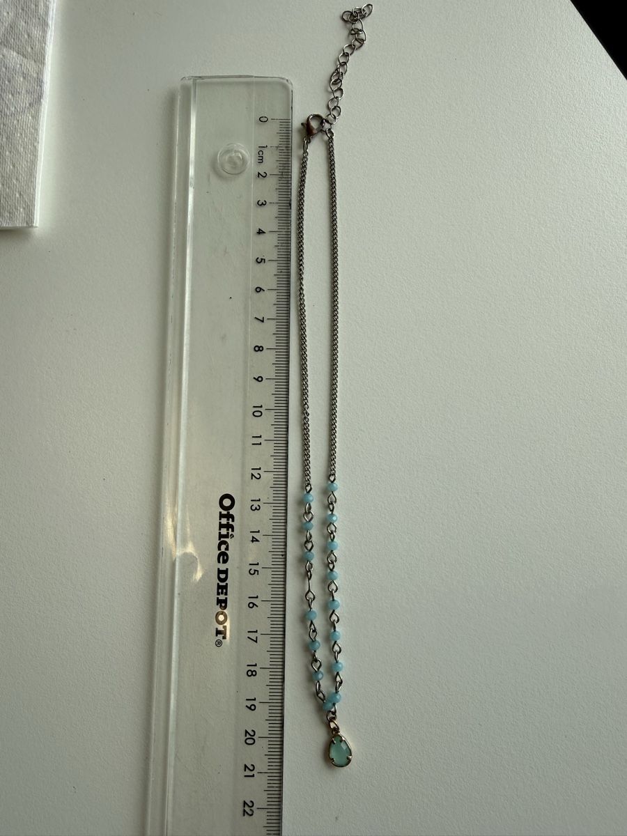 Catenine: Süsse Kette mit blauem Stein – Usato da Oberhofen Thun'see venduto da ClaudiaKelesh 2