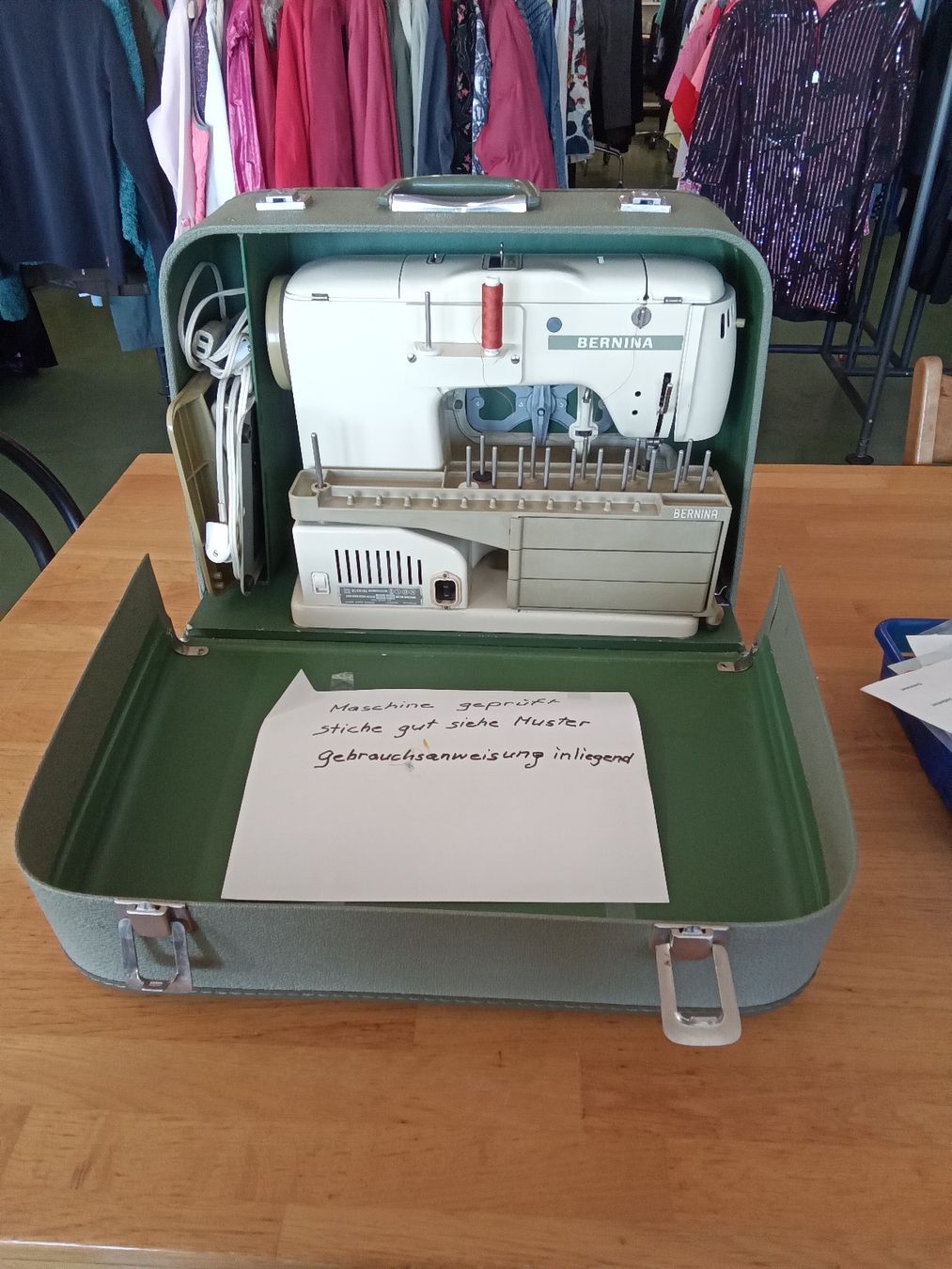 Bernina Macchine da cucire: Bernina 730 Record Nähmaschine  – Usato da Pratteln venduto da Cartonsducoeur_bl