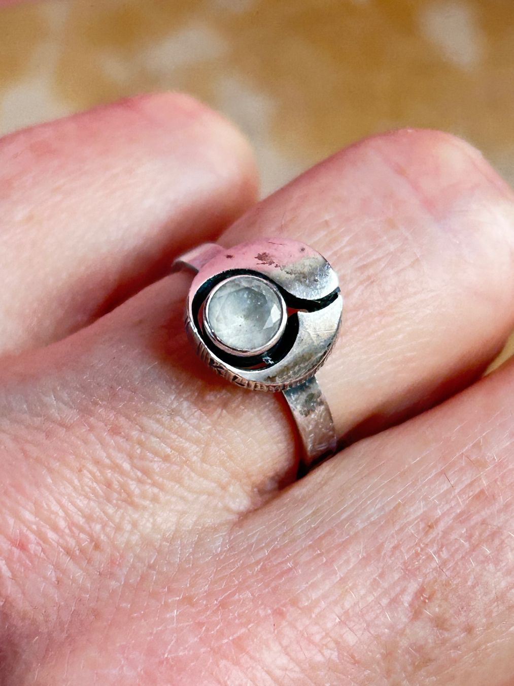 Ringe: Silberring Gr. 54 Vintage Finnland – Gebraucht aus Laufen von Bellavitaboom