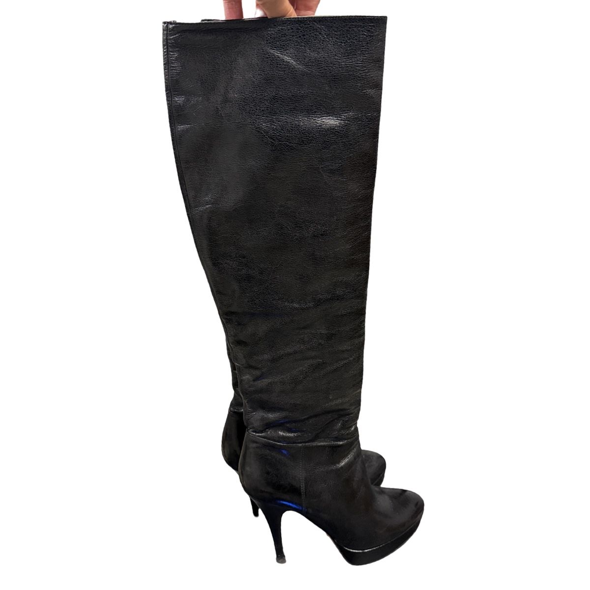 Prada Scarpe da donna: Prada High Heel Boots Black Size 37 Used – Usato da Bursinel venduto da rud_9mxh 2