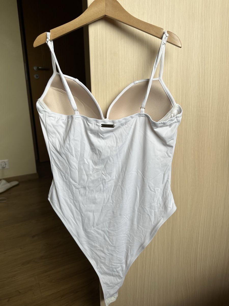 Top: Body bustier blanc Missguided taille S neuf – Nuovo (secondo la descrizione) da St-Cergue venduto da fla_gt29 1