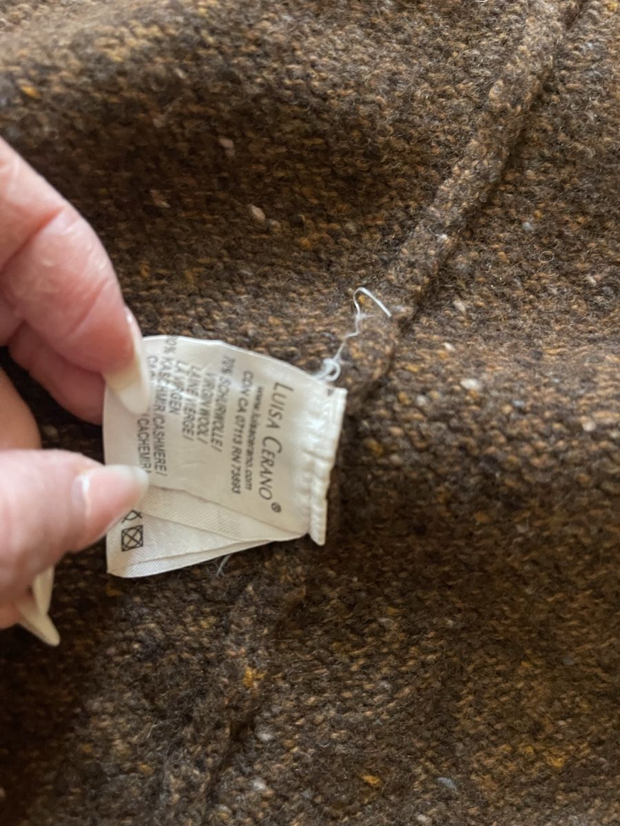 Luisa Cerano Jacken: Pullover Luisa Cerano Woll-Kaschmirjacke braun Grösse S – Gebraucht aus Rüschlikon von Lajniii 5