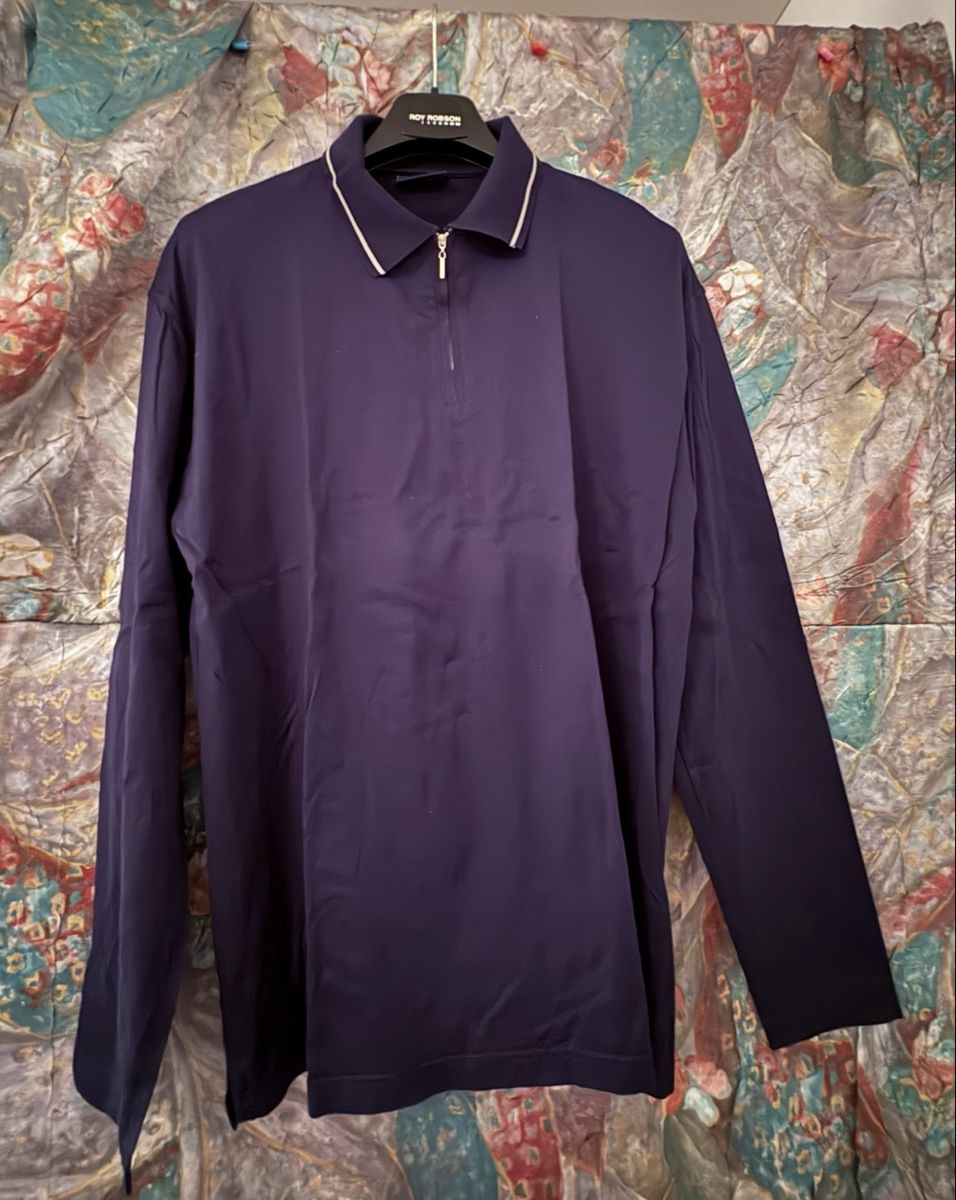 Magliette Polo: Watson's Herren Poloshirt Gr. L Dunkelblau Baumwolle Reissve – Nuovo e nell'imballaggio originale da Bellinzona venduto da LuganoBoutique