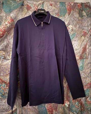 Watson's Herren Poloshirt Gr. L Dunkelblau Baumwolle Reissve