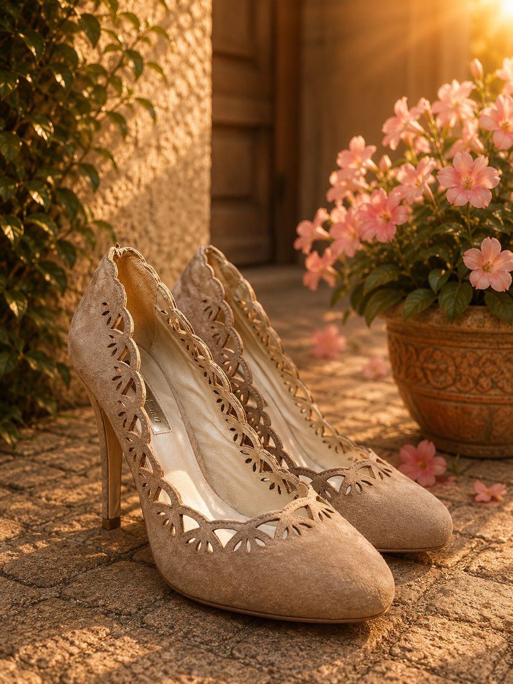 Damenschuhe: Zara Pumps 38 beige taupe – Gebraucht aus Bern von Preloved.Nile.4.Sale