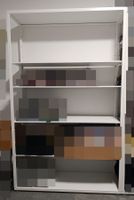 Metallregal Ikea weiss, 193 x 118 x 37 cm (Fjälkinge)