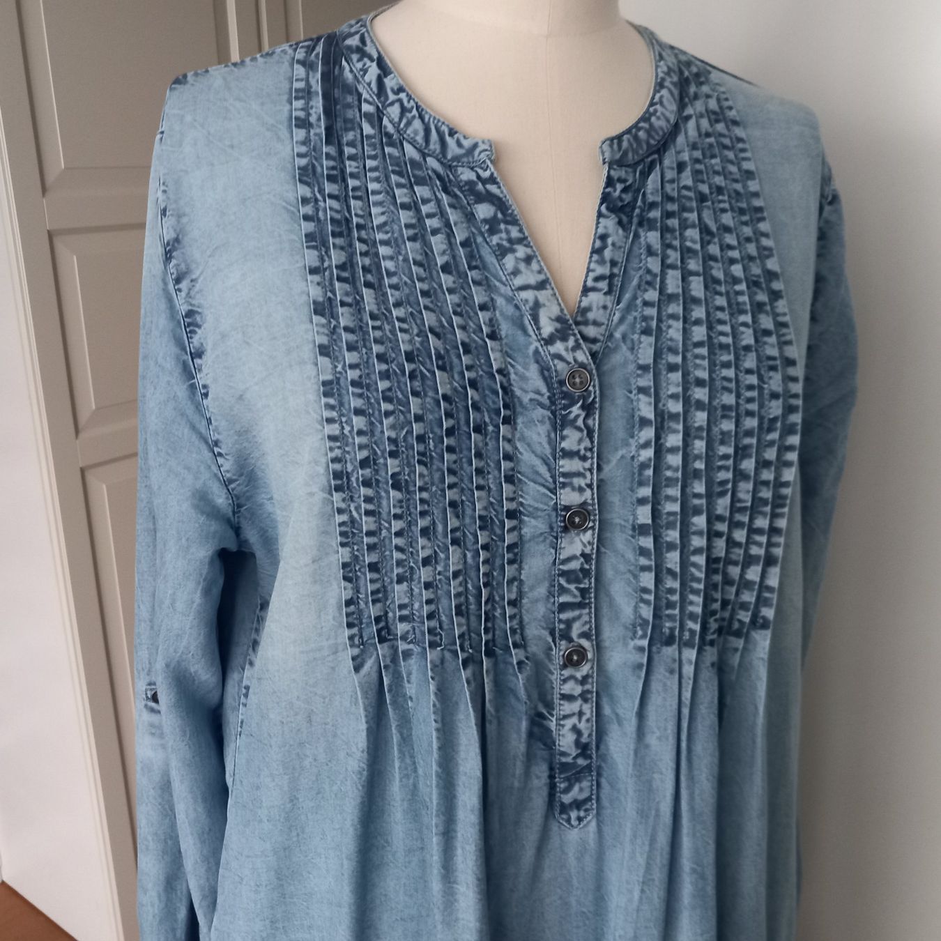 Kleider: Atelier Marée Maree Kleid Tunika Jeanskleid Boho – Gebraucht aus Nottwil von  1