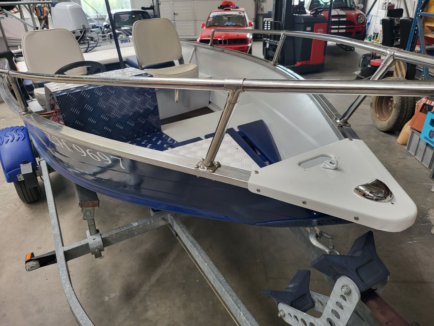Italmarine Barche: Alu-Boot, kompl.restauriert inkl.neuer Blache Winterlager27 – Nuovo (secondo la descrizione) da Hallwil venduto da Dracco 2