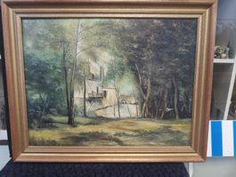 HUILE SUR TOILE SIGNÉE DUPUY