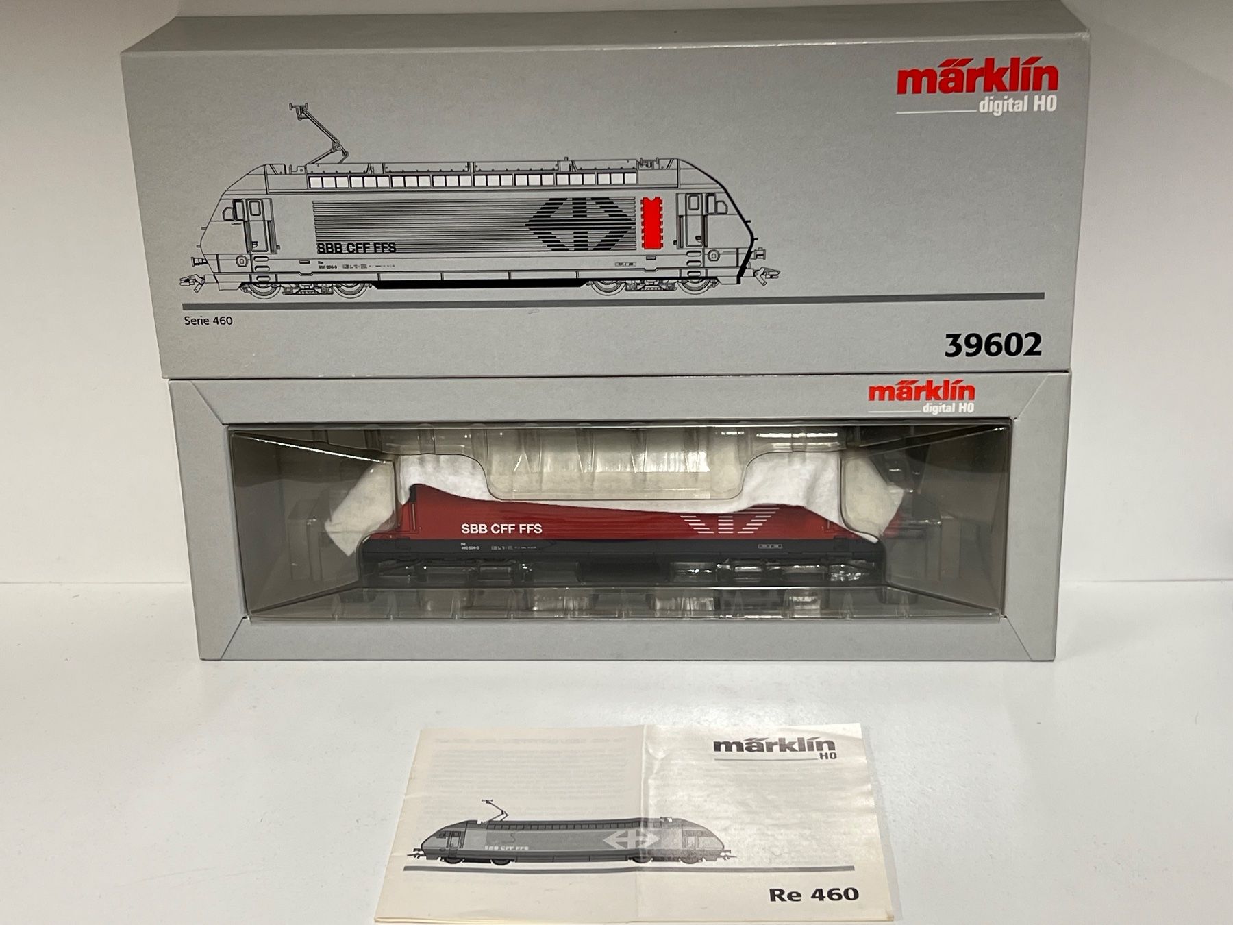 Märklin Modellini di ferrovie: Märklin 39602 Serie 460 SBB Digital – Nuovo (secondo la descrizione) da Neuenhof venduto da ludovicco 7