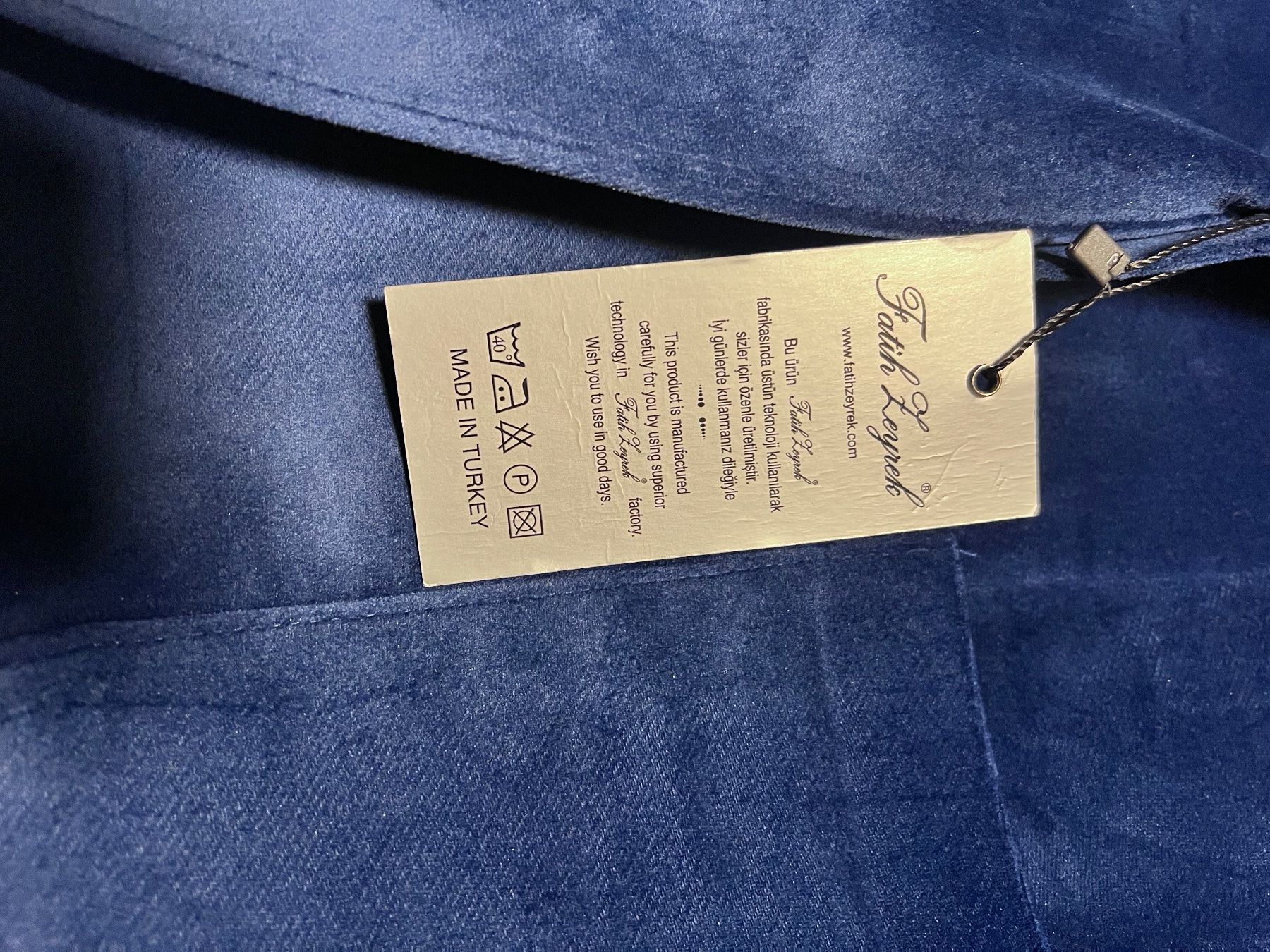 Giacche: Samtjacke blau Herren – Nuovo e nell'imballaggio originale da Chur venduto da bauser03 4