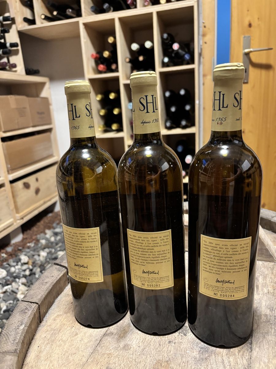 Lafite Wein: 3 Flaschen 2004 SMITH HAUT LAFITTE blanc – Neu (gemäss Beschreibung) aus Rhäzüns von tresorianer 1