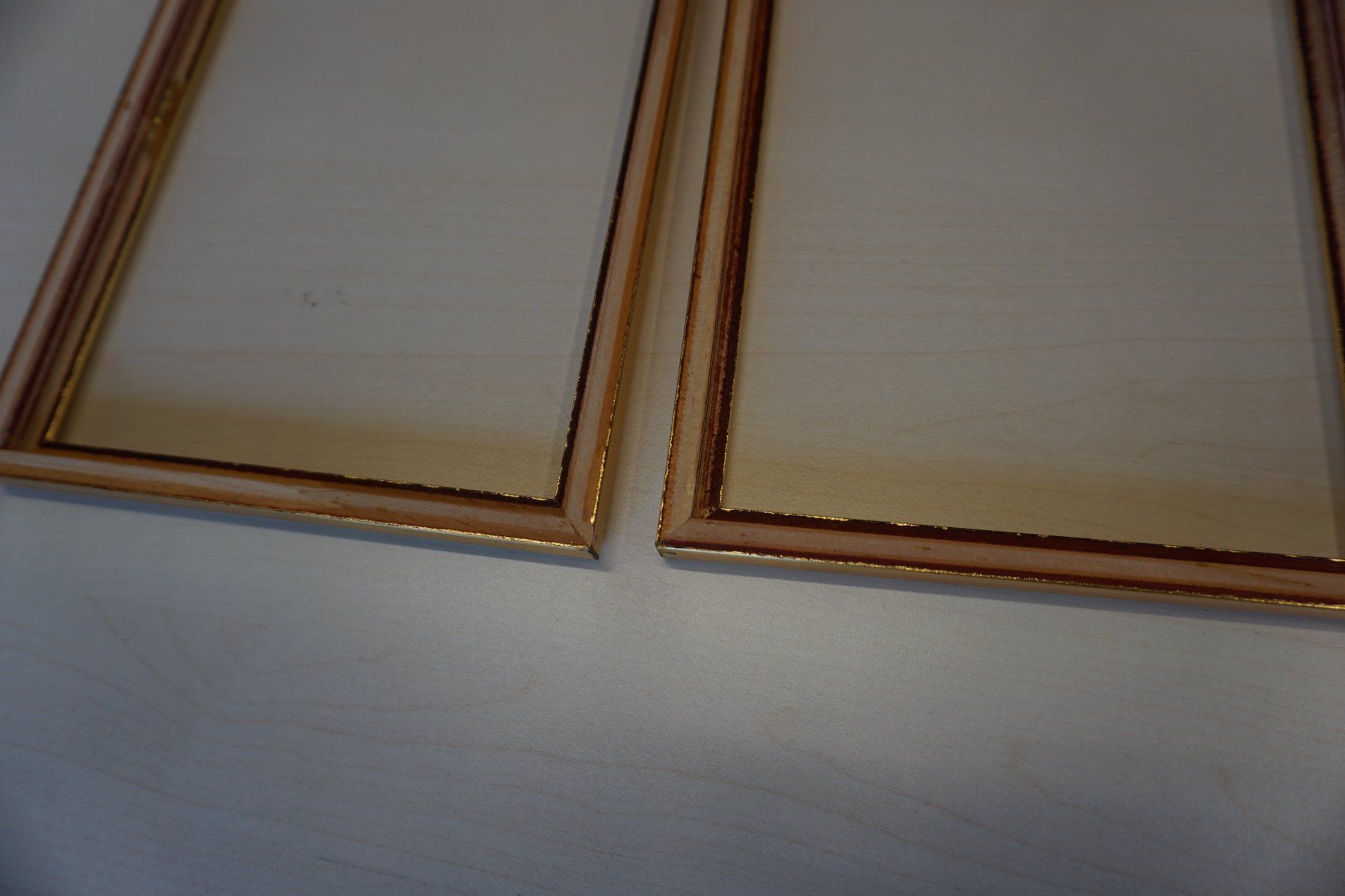 Bilderrahmen: Bilderrahmen 2er-Set klein, gold aus Holz – Neu (gemäss Beschreibung) aus Giswil von sowo60 5